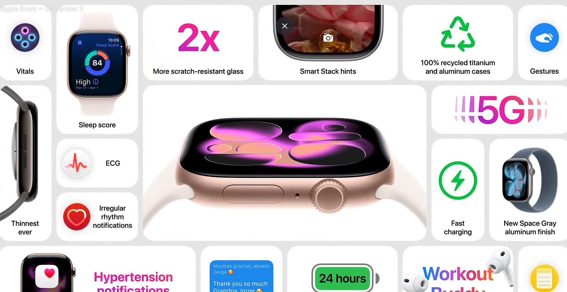 Apple представила нові Apple Watch і AirPods 3: перші фото та головні фішки